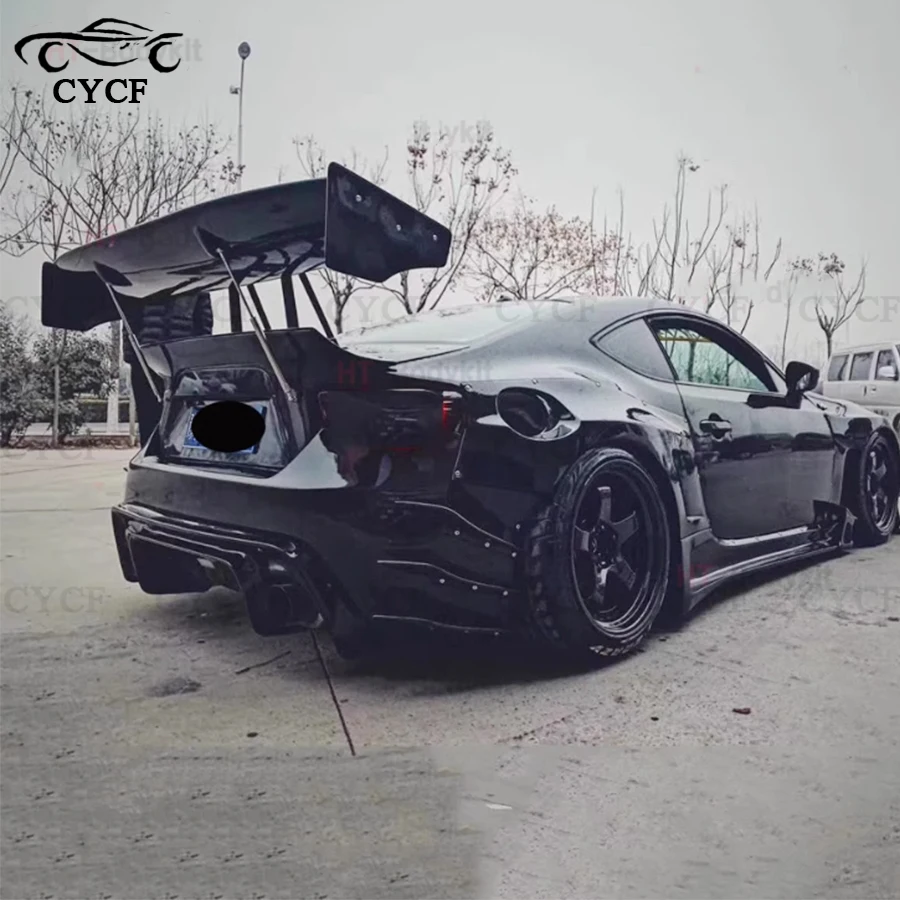 For Toyota GT86 Subaru BRZ 2012-2018 Rocket style High quality Carbon Fiber Auto Car Rear Trunk Spoiler Wing 2012-2019