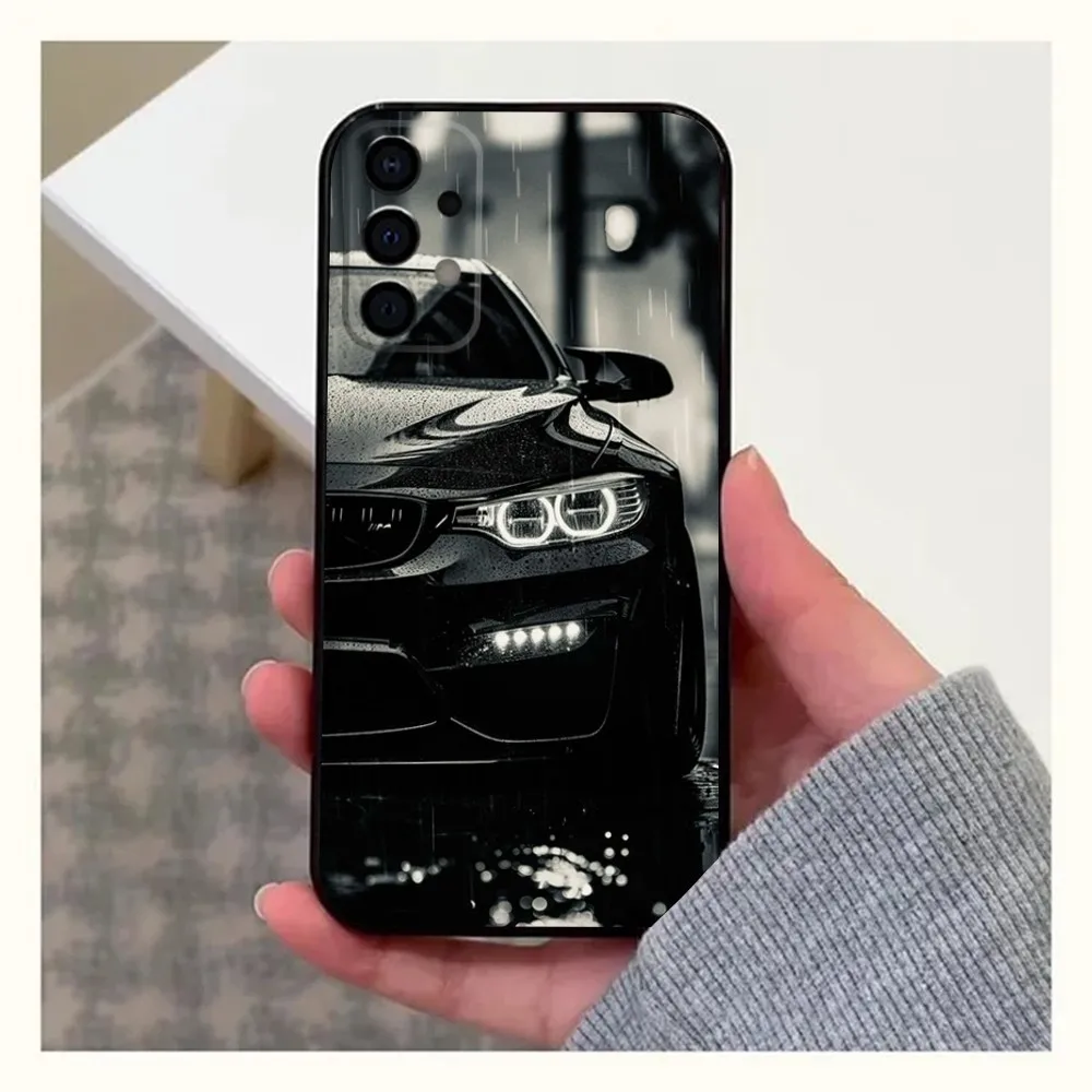 Bule Red Car B-BMW-S m5 Phone Case For Samsung Galaxy A20,A21s,A22,A31,A32,A52,A53,A72,73,A80,A91 Soft Black Cover