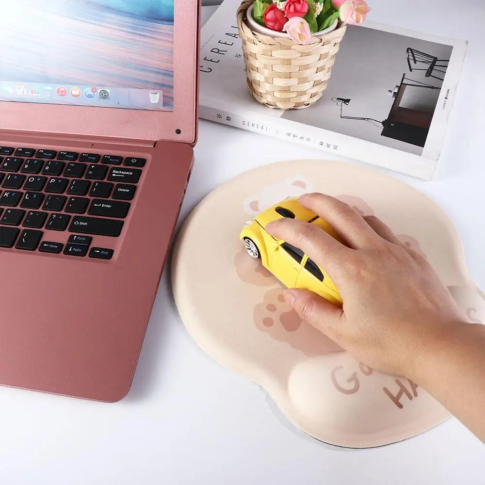 Car Shape Wireless Mouse with Receiver Wireless Ergonomic 2.4GHz Mouse AAA Batteries Power 1000DPI Computer Mouse