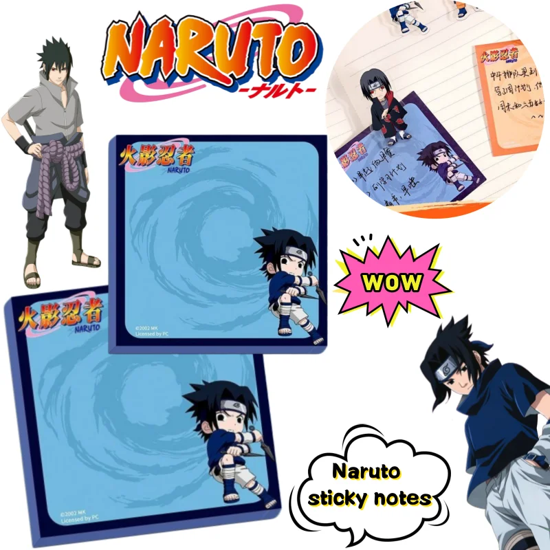 Model Kit Naruto - New Naruto Uchiha Sasuke Post-it Notes