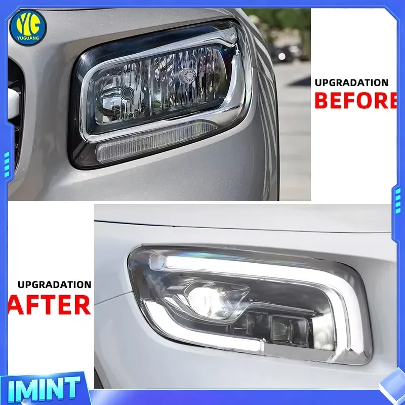 YU GUANG for GLB 180 200 2020-2022 Headlight Front Light Upgrade LED Car Accessories Head Light Front