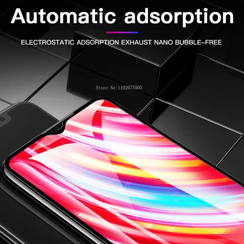 Tempered Glass for Xiaomi Redmi 9 9C 9T Screen Protector Redmi Note 12 11 10 9 8 7 Pro 8T 9T 10T 9S 10S Glass Protective Film