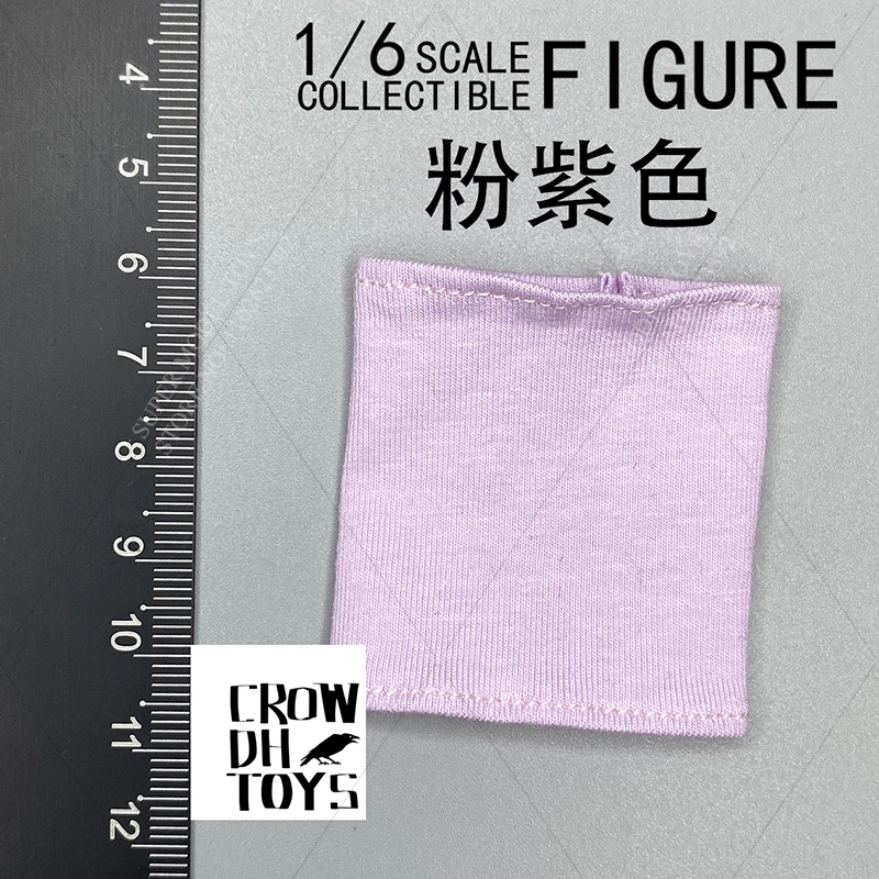 CROWDHTOYS 1/6 échelle soldat à la mode masque militaire couleur unie écharpe décontractée voleurs voleurs accessoire adapté 12 "Action Figure poupée