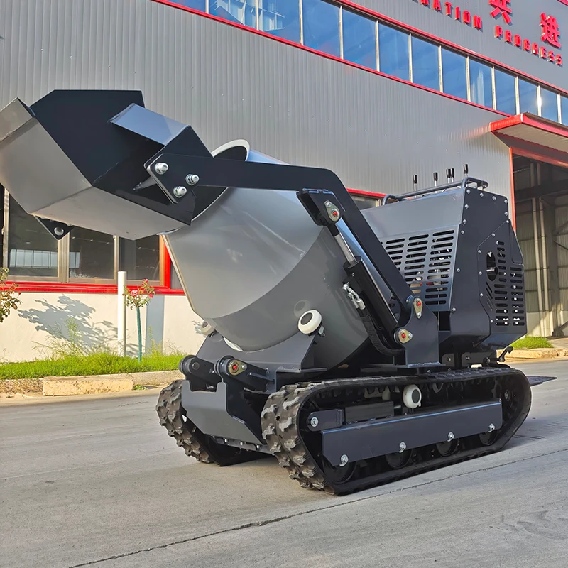 750kg Kompakter Raupenbetonmis – Concrete Mixer Machine Bewertung und Preis