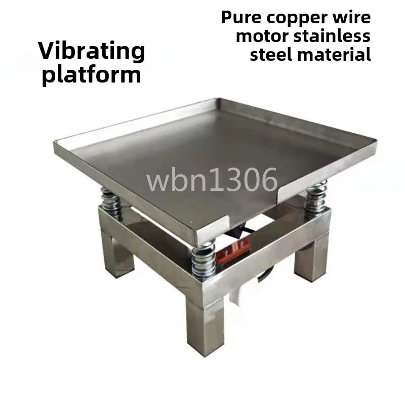35*35CM Shaking Table Concrete Small Concrete Shaking Table Cement Mortar Test Block Stainless Steel Vibrating Platform