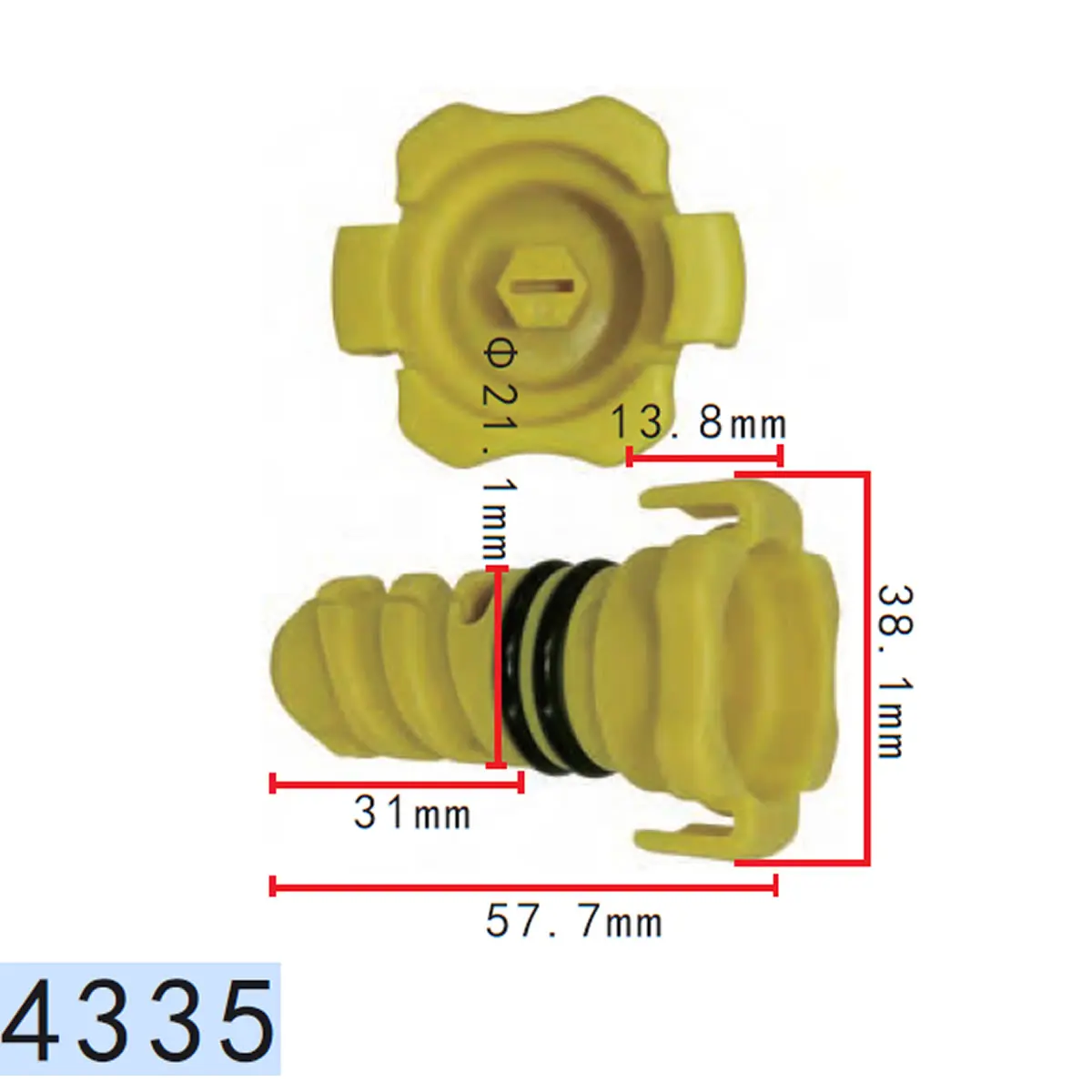 50x OEM Oil Drain Plug Gaskets ML3Z6730B for Ford Oil Pan Bolt Sealing Leak proof fasten clip
