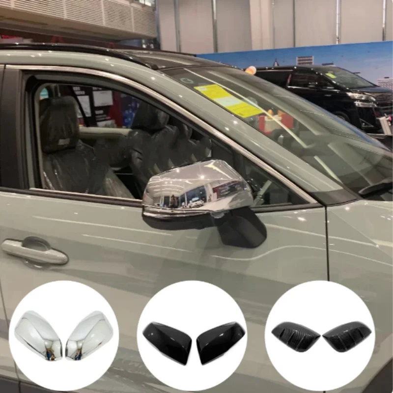 

3d наклейка для Toyota Sienna 2021 2022 2023, украшение для бокового зеркала, колпачки заднего вида, отделка из АБС-пластика, хромированные автомобильные детали, брови, 2 шт.