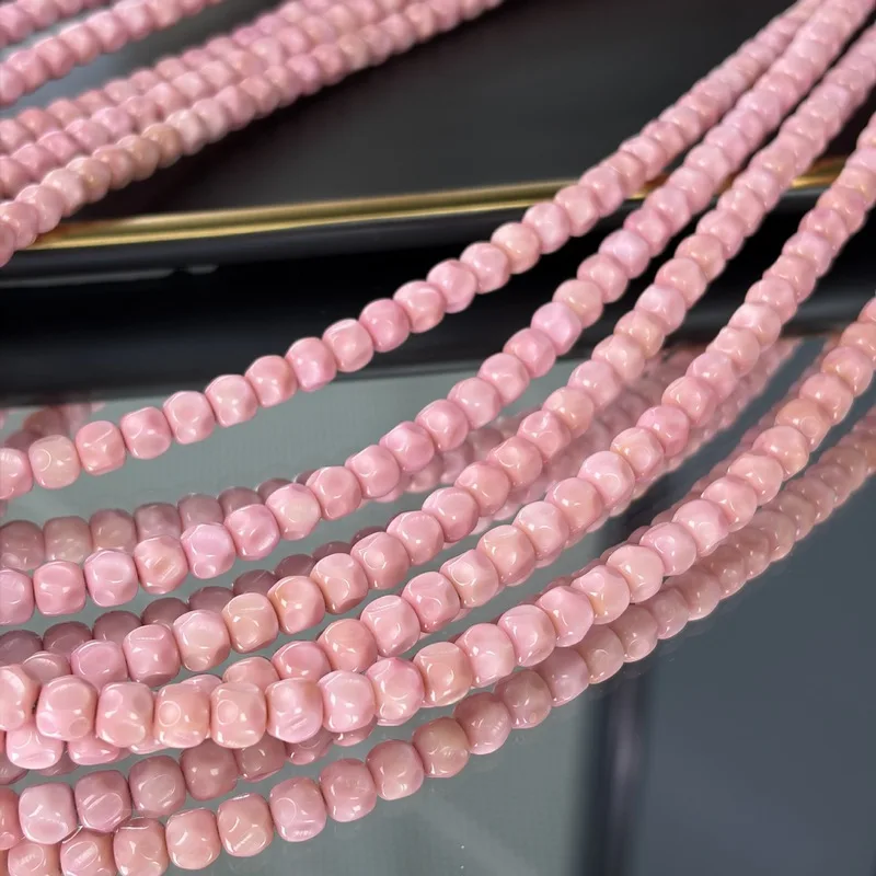 Pink Ridge Bodhi Cheese Formless Accessories, Buddhist Prayer Beads, Bracelet, Necklace, And Jewelry