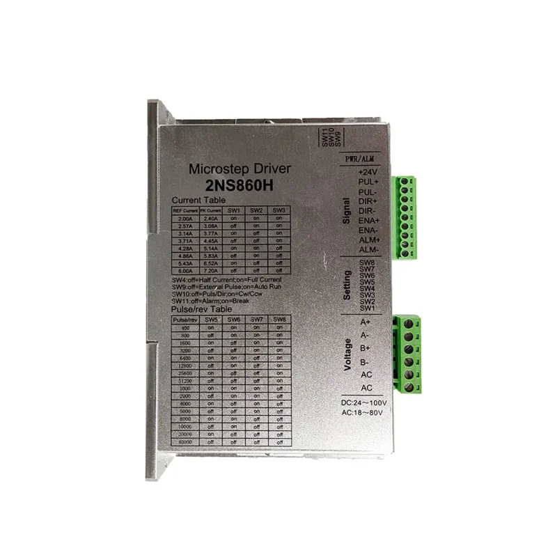 2NS860H Nema34 two-phase stepper motor driver is suitable for engraving and milling CNC system