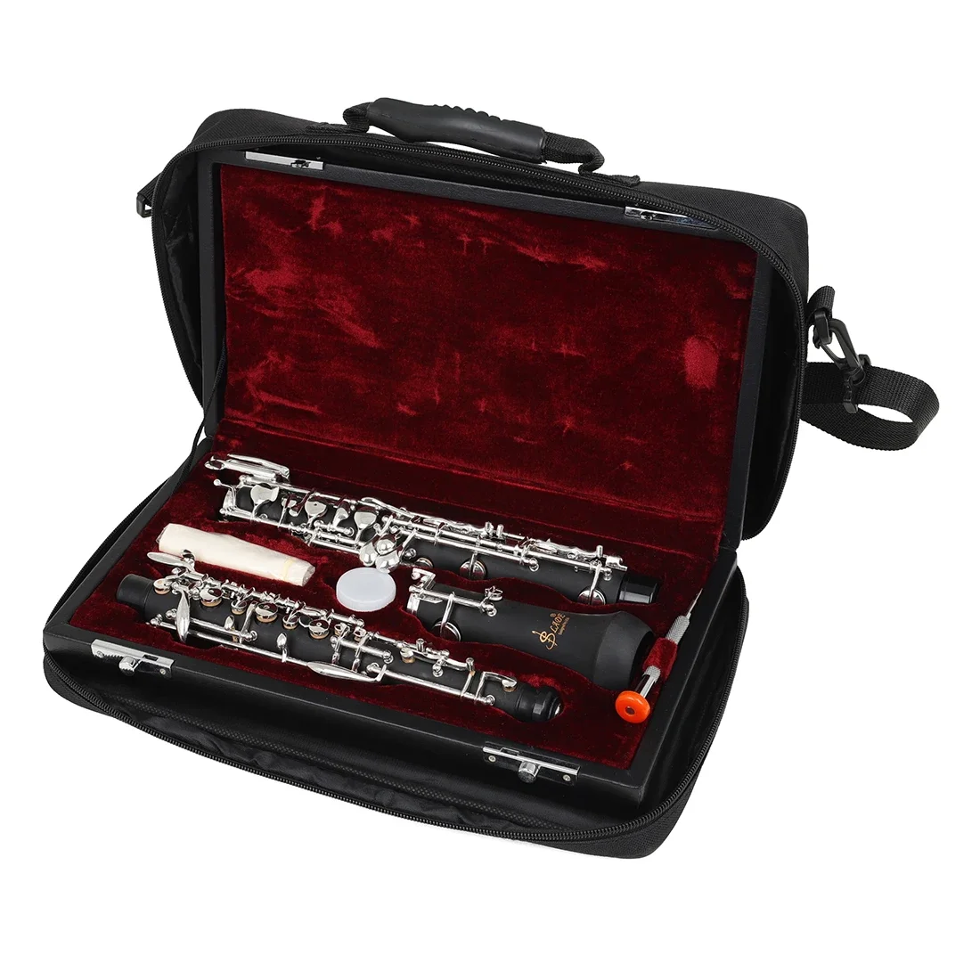 Clarinet Storage Carrying Case Gig Bag Thick Padded Oxford Cloth Waterproof Oboe Trumpet Hard Strap Instrument Accessories