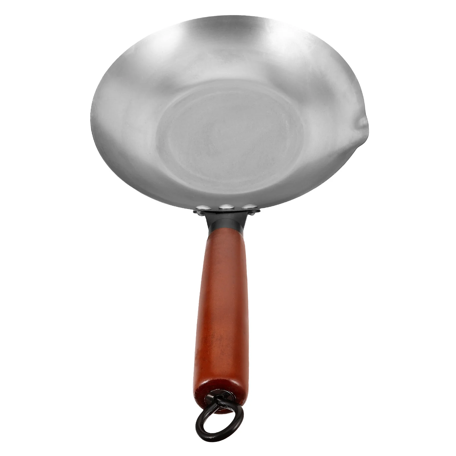 

Melting Pot with Wooden Handle Large Capacity Flat Bottom Stable Pan for Chocolate Candy Cheese Heating Baking