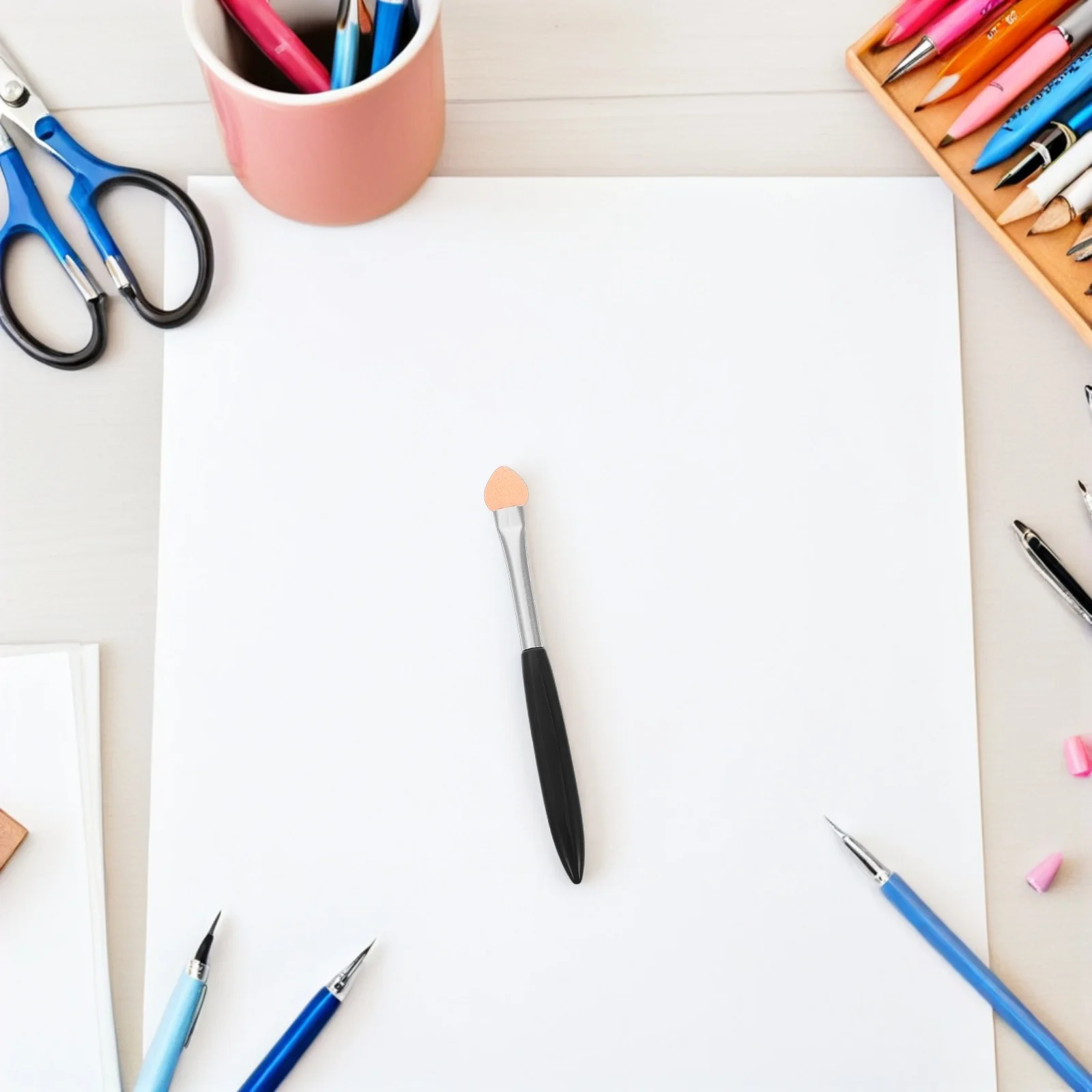 60Pcs Small Sponge Paint Brushes Detailed Ink Blending Tools DIY Scrapbooking Card Making Painting Supplies Painting Tools Set