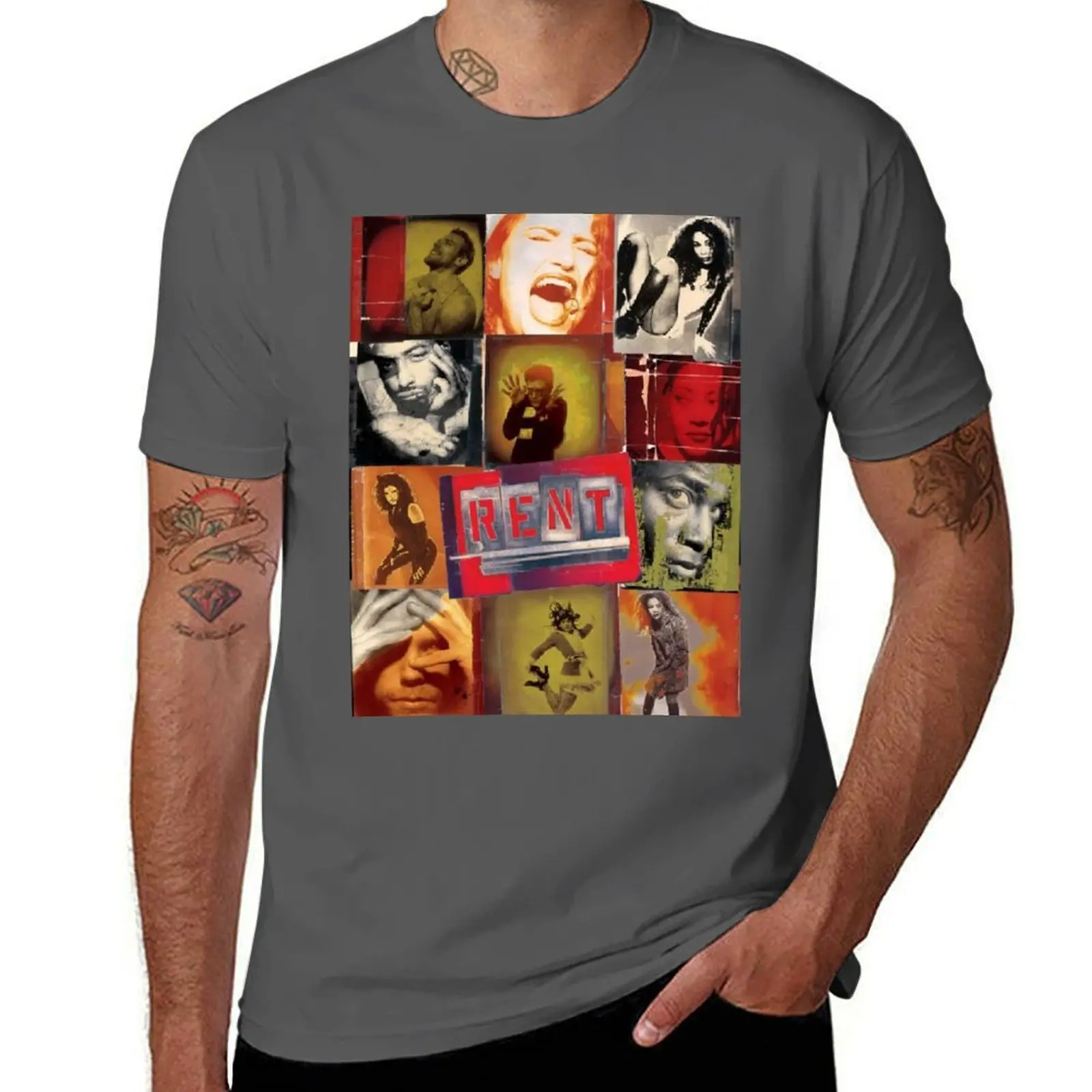 

Rent 1996 Promo T-Shirt t shirt for man cotton t shirts man 100% T-Shirt