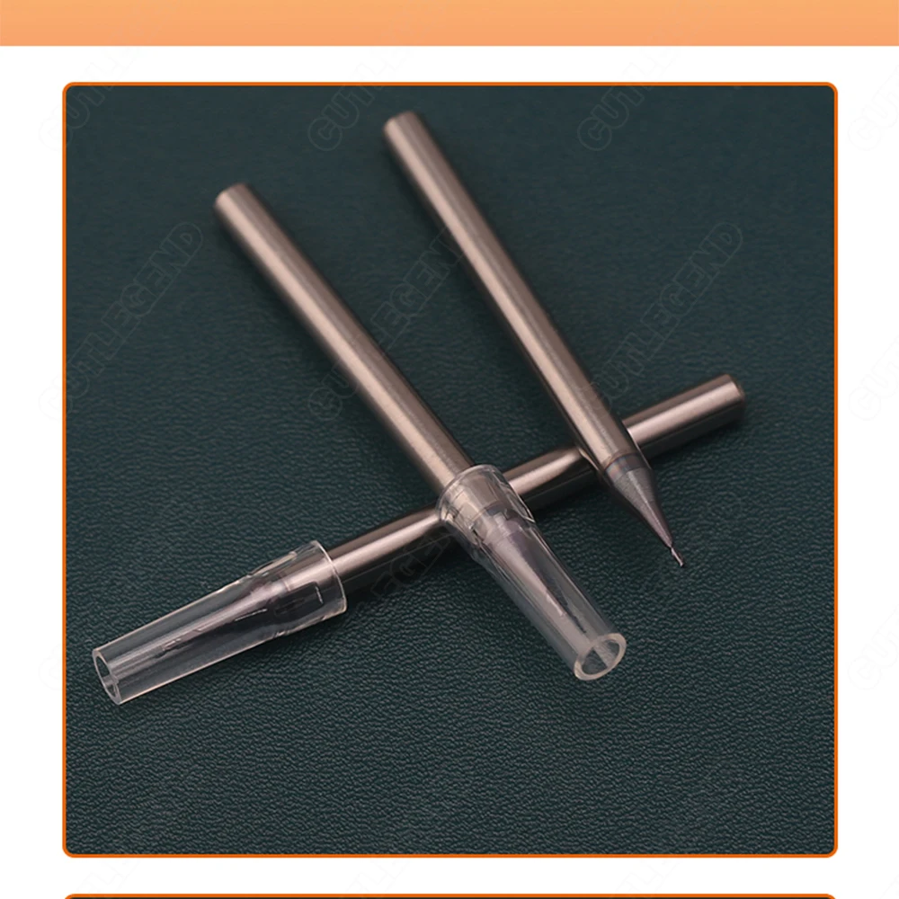 Mikro-Hartmetallfräser 0,2 0,3 0,4 0,5 0,6 0,9mm Mini Kleiner Durchmesser Mikro-Kugelfräser R0,15-R0,45 CNC-Werkzeug – Detail 8