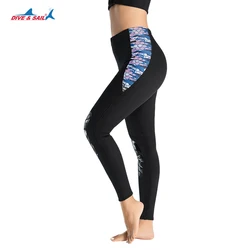 Men&Women Wetsuit Pants, 2mm Neoprene Long Pants Keep Warm,Diving Pants for Surfing Kayaking Swimming Diving Canoeing 3mm Vest
