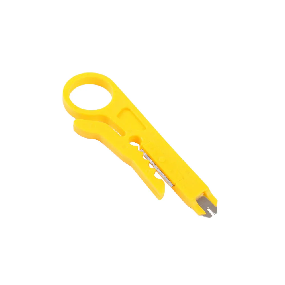 Testador de cabo ethernet de rede, kit rj45, ferramenta de crimpagem, perfuração para baixo rj11 cat5 cat6, detector de linha de fio 8p8c