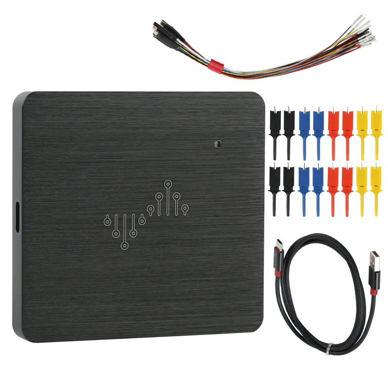 DSLogic U2Basic Plus Logic Analyzer 16 Channels 400M Sampling USB-based Debugging Type-C USB2.0 For Windows/MacOS/Linux