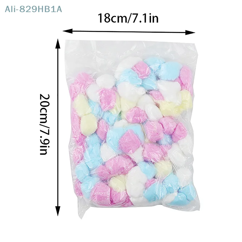 100 Stuks Nagellakverwijderaar Watten Ballen Reinigingstool Gezicht Make-Up Nail Art Schoner Manicure Gereedschap