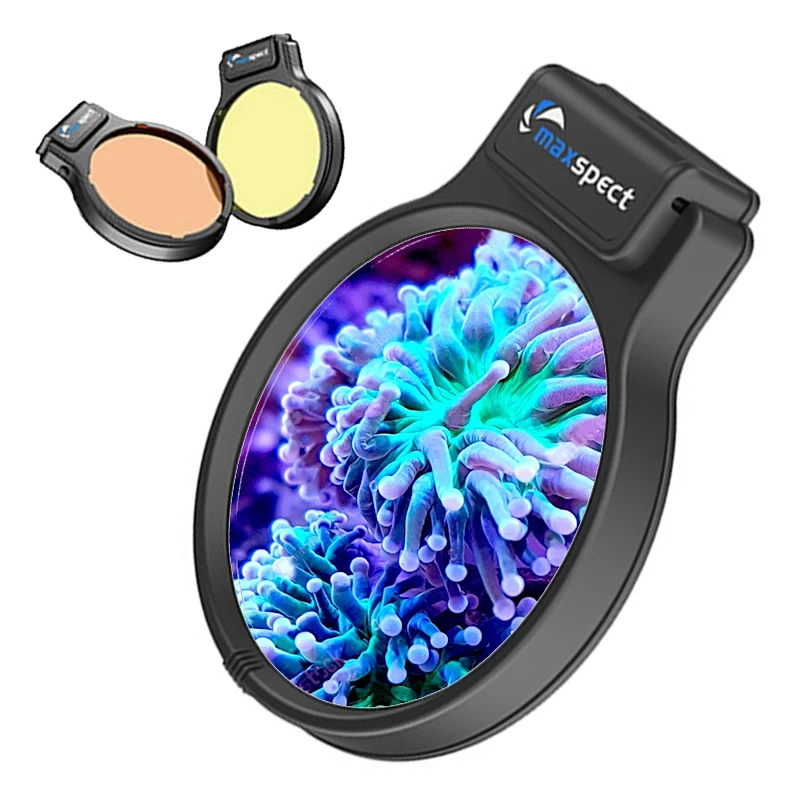 

Aquarium Fish Tank Flipper DeepSee Magnified Viewer 3/4 Times Optical Magnification To Display Coral Fish Decoration