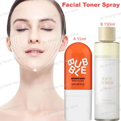 Bubble Facial Toner Spray Face Mist Moisturizing Repair Nourishing Soothing Improve Skin Elasticity Facial Skin Care Spray