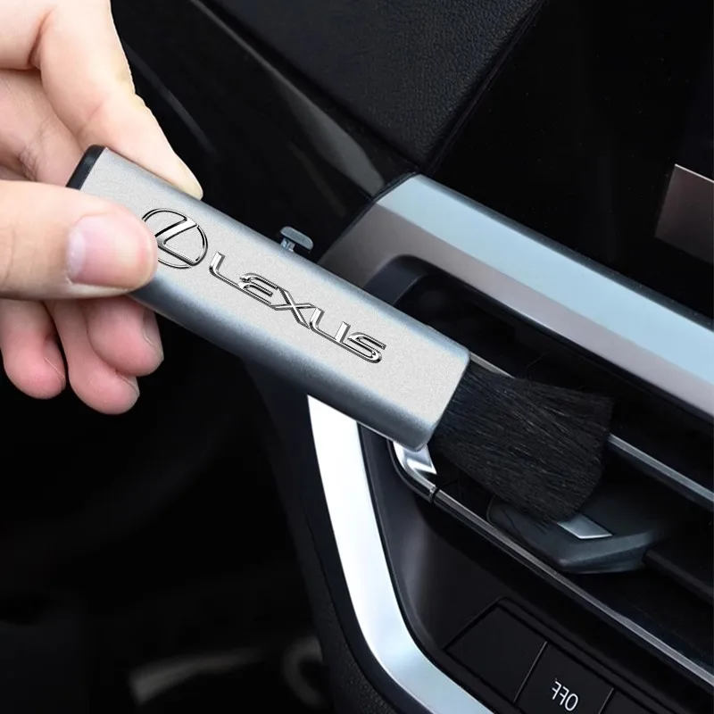 فرشاة التنظيف الداخلية للسيارة منفذ الهواء الغبار فرشاة صغيرة لكزس IS250 IS200 CT200h GS300 LS430 RX450h LX570 IS300 ES RX LS