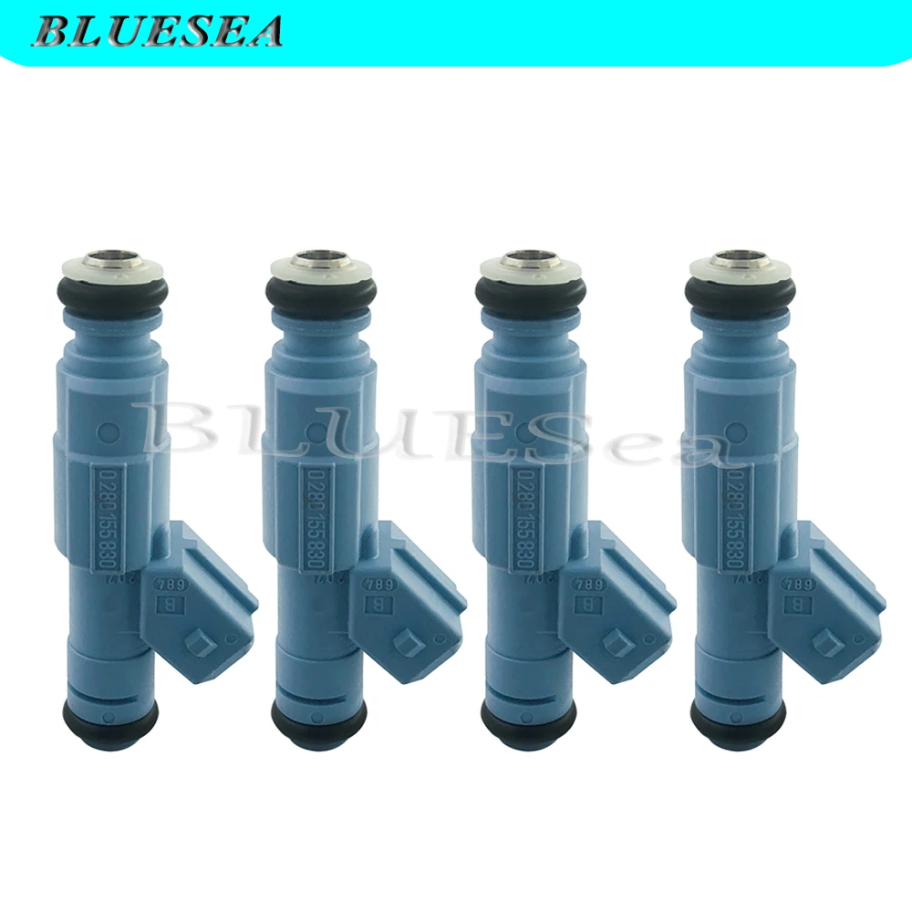 

New 4PCS Injector 9186060, 290874430, 420874430, 0280155830 For Bosch 1999-2004 For Volvo TURBO S70 V70 2.3 2.4