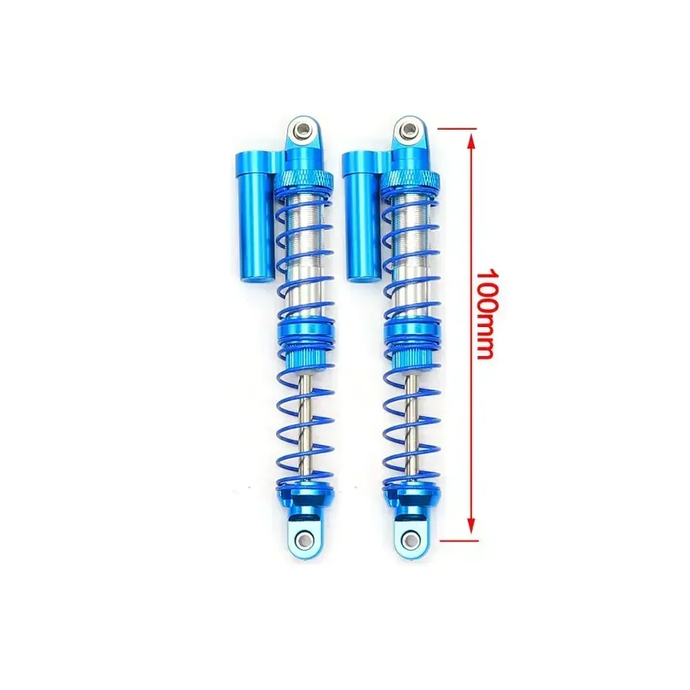 調整可能なオイルショックアブソーバー,100 110 120mm,1/10 rcクローラー用金属ダンパーtrxs trx4アキシャルscx10 90046レイス