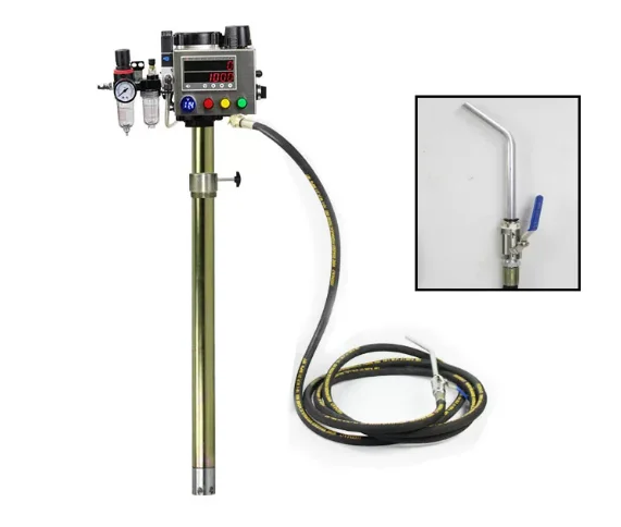 New Customized quantitative oil gun gear  high flow pneumatic  dispenser thin 208 injector car maintenance