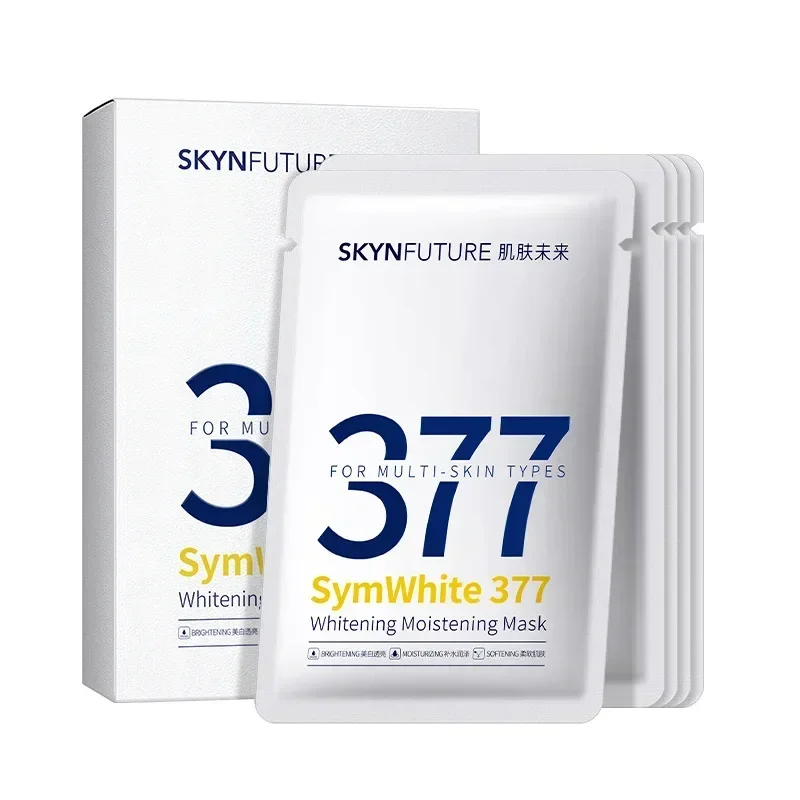 SKYNFUTURE 377 Whitening Light Spot Mask Hyaluronic Acid 8D Brightening Deep Hydrating SkinCare Nicotinamide Moisturizing Beauty