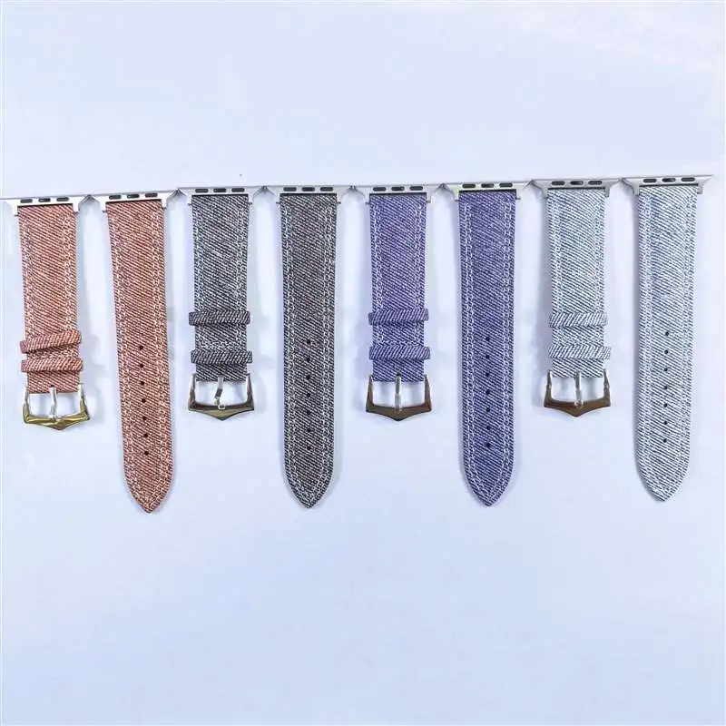 Correa de nailon + piel de vaca para Apple Watch Ultra 2 Band S10 46mm 42mm 45mm 40mm 41mm 44mm correa para iWatch Series 9 8 7 6