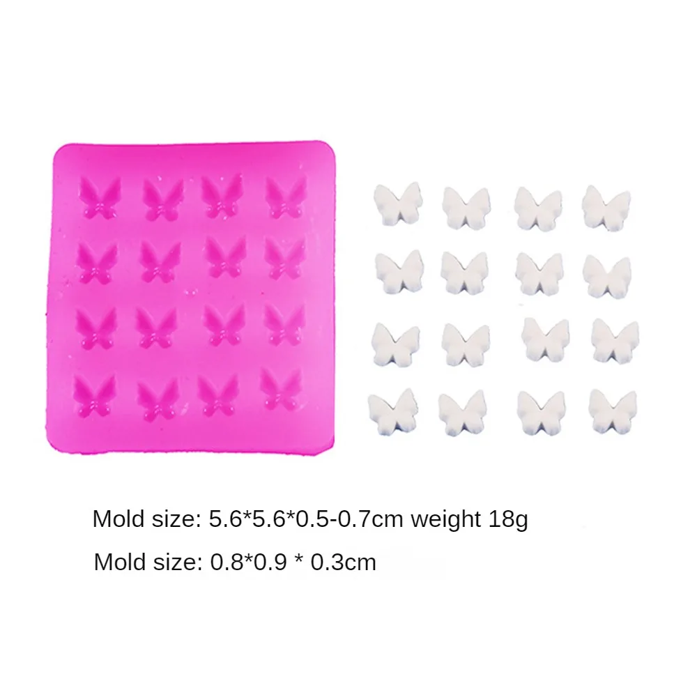 3d Butterfly Mold Food Grade Silicone Durable Multifunctional Pleasure Baking Kitchen Baking Tools Easy To Use Silica Gel