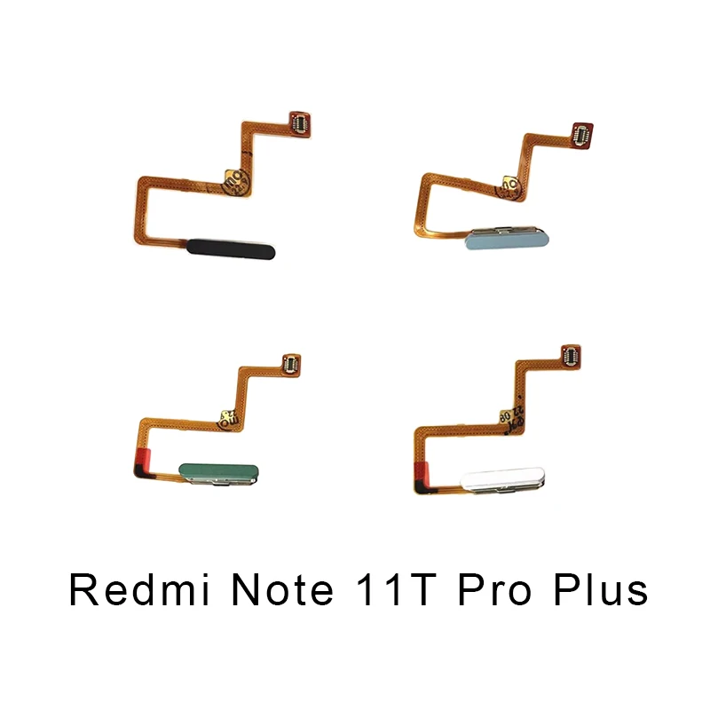 

Fingerprint Sensor For Redmi Note 11 Pro + Plus 5G Flex Cable Touch Repair Parts Home Button Menu Key Return Recognition Sensor