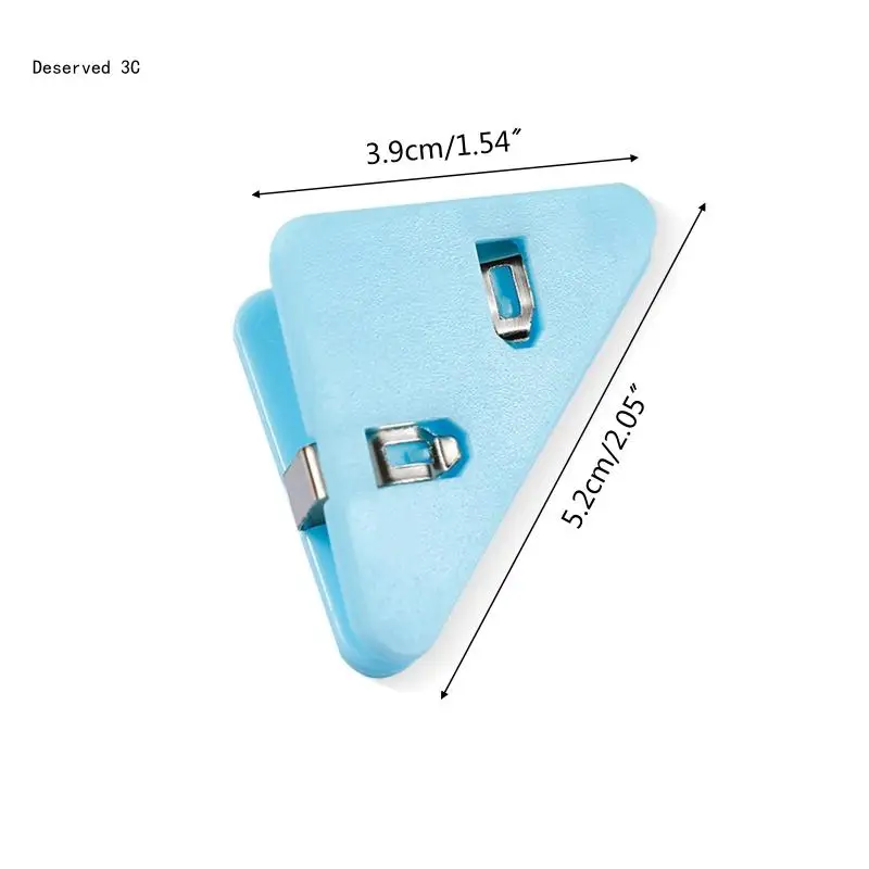 Durable Corner Paper Clamp Triangular Clip for Student Teacher Gifts