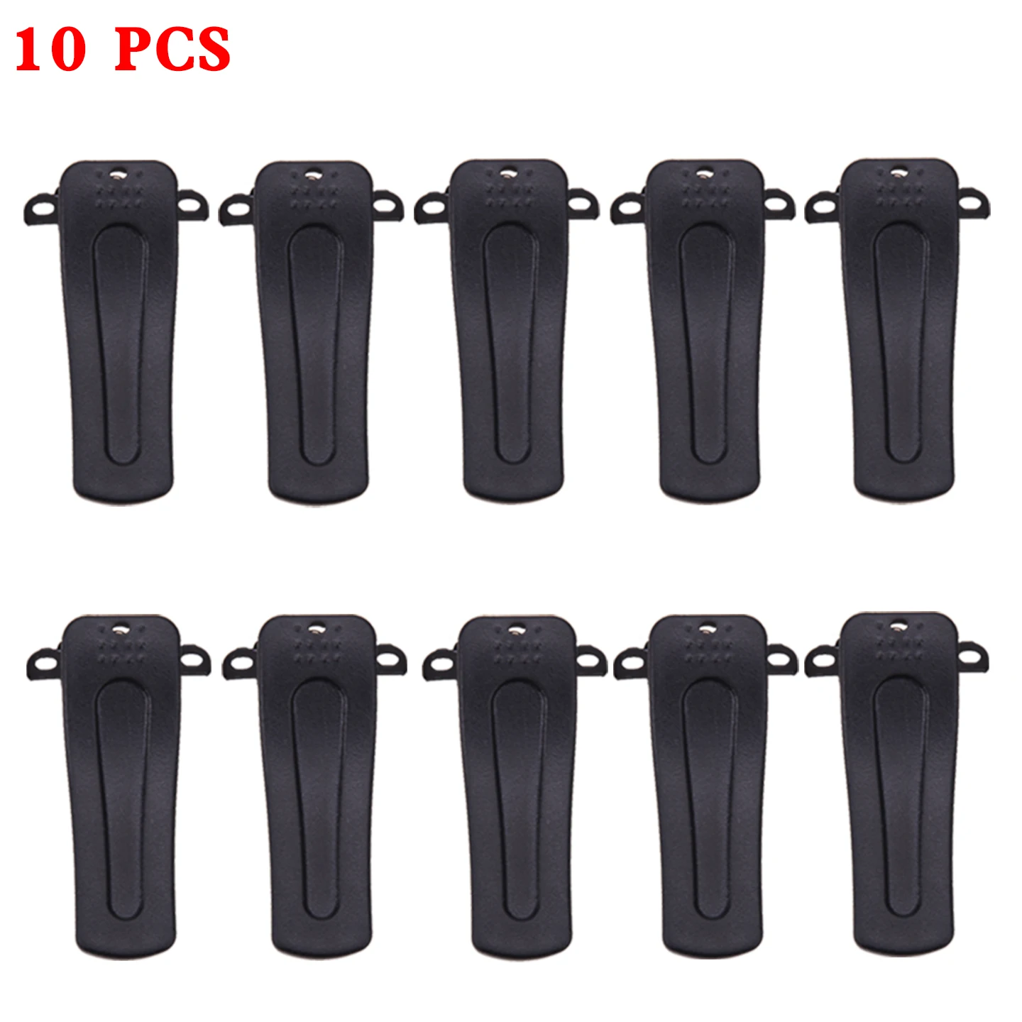 Walkie Talkie Back Belt Clip with Install Screw 2-Way Radio Accessories for Baofeng BF-666S BF-777S BF-888S
