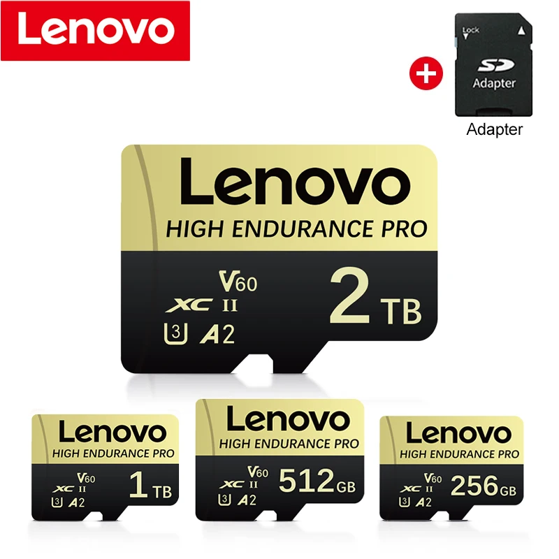 2024 Nieuwe Lenovo 2Tb Geheugenkaart 128Gb Klasse 10 V60 Tf Kaart 512Gb Mini Sd Kaart Hoge Snelheid Micro Tf Sd Kaart Voor Nintendo Switch