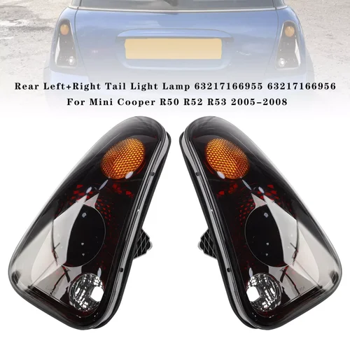 Lámpara de luz trasera de coche sin bombillas para Mini Cooper R50 R52 R53 2005 2006 2007 2008 63217166955 63217166957 63217166956