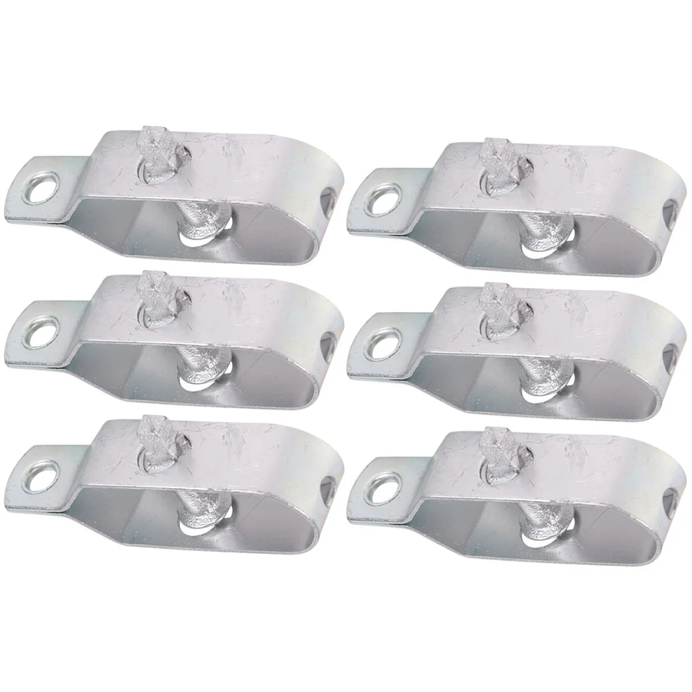6 ชิ้นเชือกเหล็ก Tensioner ลวดโลหะเหล็กยึด Creative Tightener Heavy Duty เครื่องมือ Silver สายกระชับปฏิบัติ