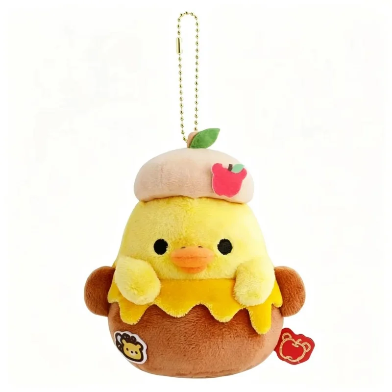 Neue Anime Rilakkuma Plüsch-Schlüsselanhänger Rucksack Hanings Kleiner Anhänger Kuscheltiere Weihnachten Geburtstag Abschlussgeschenke – Detail 4