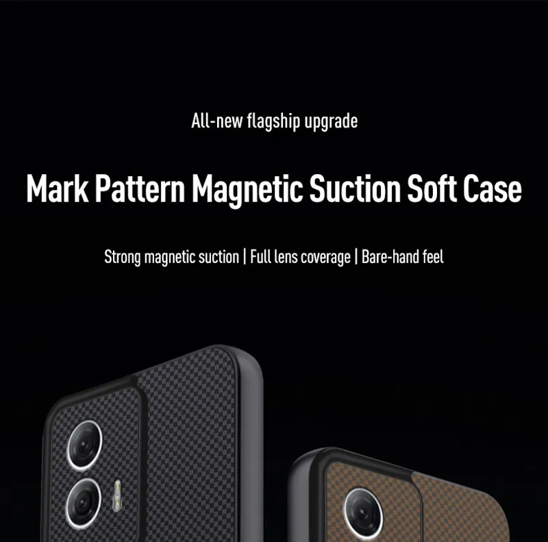 Für Motorola Edge 50 Fusion Hülle Luxus Auto-Magnethalter Handyhülle Für Moto Edge 50 Fusion 5G Silikon Stoßfeste Rückabdeckung – Detail 1