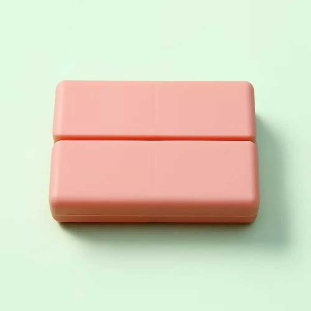 5 Farben, kreatives Design, 7 Fächer, robuste, wasserdichte Pillendose, magnetisch, faltbar, multifunktionale Pillenbox, ideal für Reisen. – Detail 2