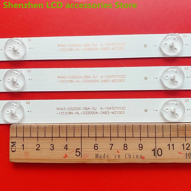 32 pouces POUR TL-32F1 TL-32K5 32Q5F-1 57.5CM 6LED 100% NOUVELLE bande de rétroéclairage LED