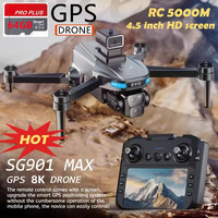 New SG901 MAX GPS Drone Professional 8K Camera Aerial FPV Brush Avoiding Obstacle with Large Screen Remote Control Folding Dron