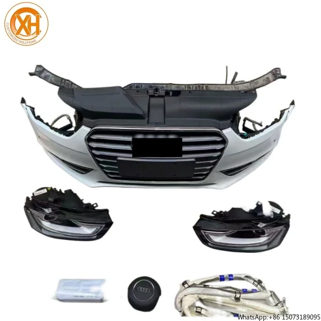

A4L Red LED Headlights, Radiator, Electronic Fan, Plastic Material Grille, New Conditions for Front Bumper Assembly