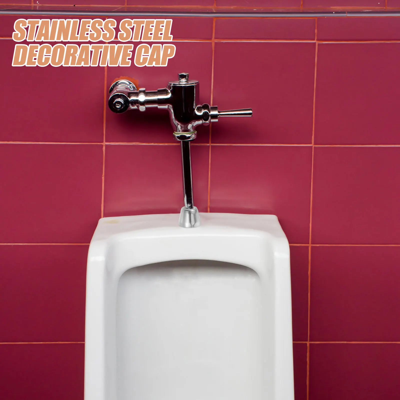 

Urinal Cap Stainless Steel Top Cover Manual Automatic Protector Bathroom Attachment Urinal Toilet Attachment