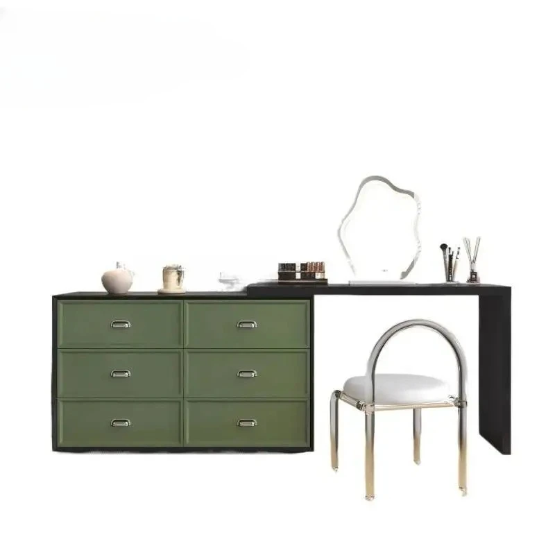 

Simple Decor Vanity Table Dest Decor Green Natural Space Saving Makeup Vanity Desk Solid Wood Meuble Coiffeuse Furniture Bedroom