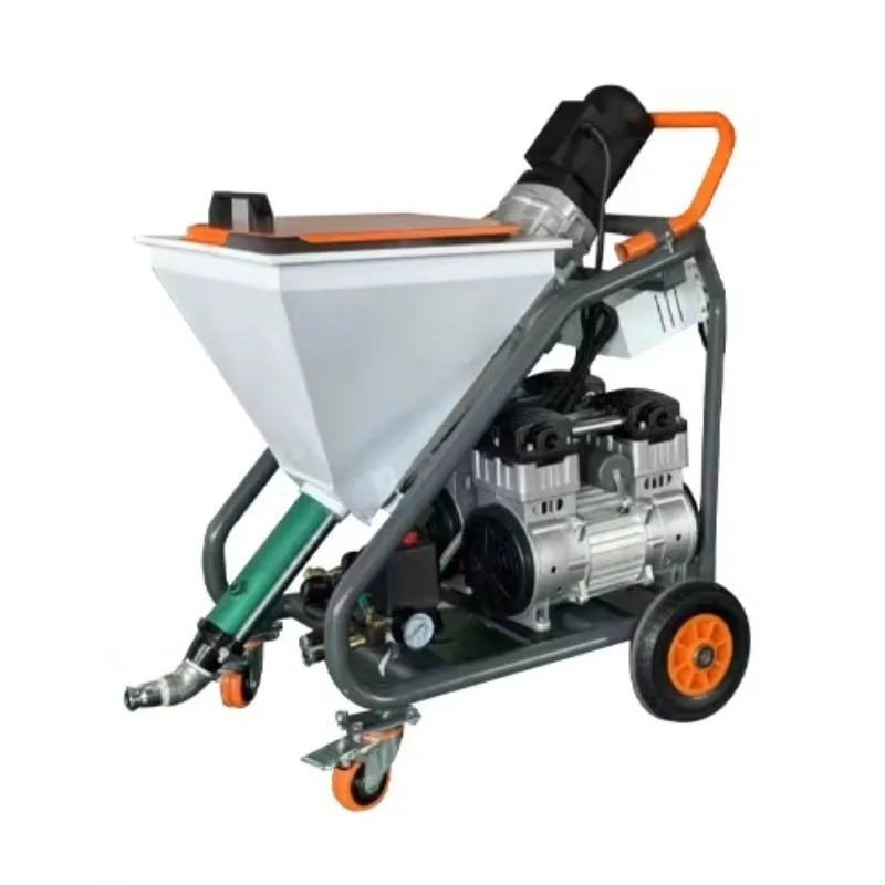 Multifunctional Electric Cement Slurry Putty Powder Waterproof and Fireproof Real Stone Paint Spraying Machine