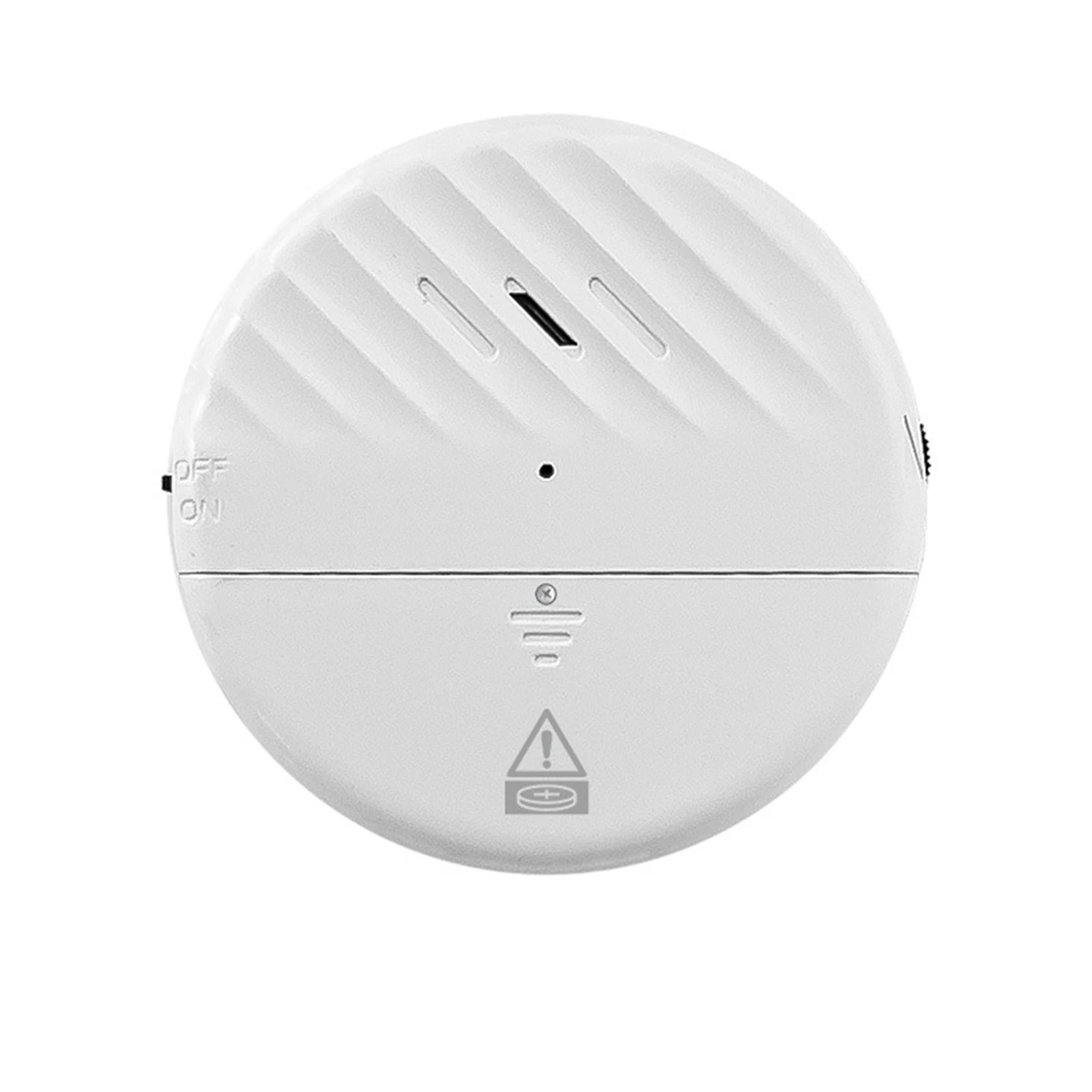 1pc Wireless Vibration Sensor Alarm 24-hour Door And Window Anti-theft Alarm 125db Ultra-thin Vibration Sensor Alarm Home Safety