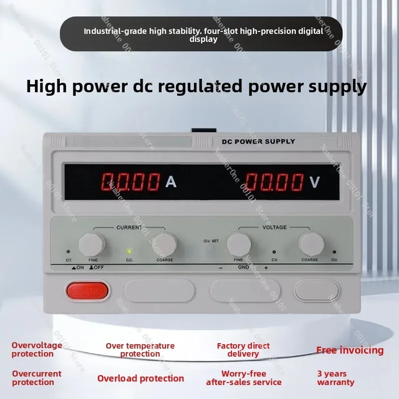 High Power Adjustable DC Power Supply CV CC 15V 30V  Industrial High Voltage High Current Programmable Linear Regulated