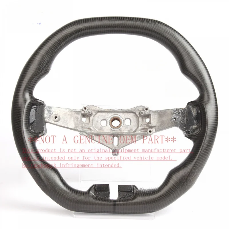 For Jeep Wrangler Matte Carbon Fiber Modified Steering Wheel Assembly Horn Cover Horn Shell Decorative Cover