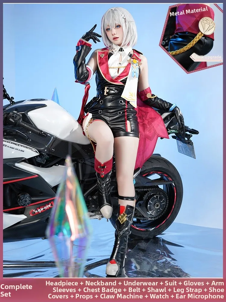 

Monenjoy Star Rail Top Cosplay Costume Game Adaptation Preorder Women's Cosplay Costume Set for Gng Cons